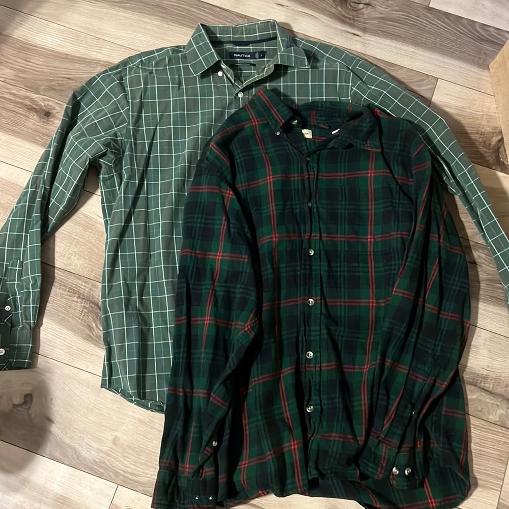 Two Button Ups - image 1